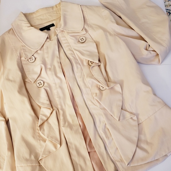 Blush Ruffled Jacket - Picture 3 of 5